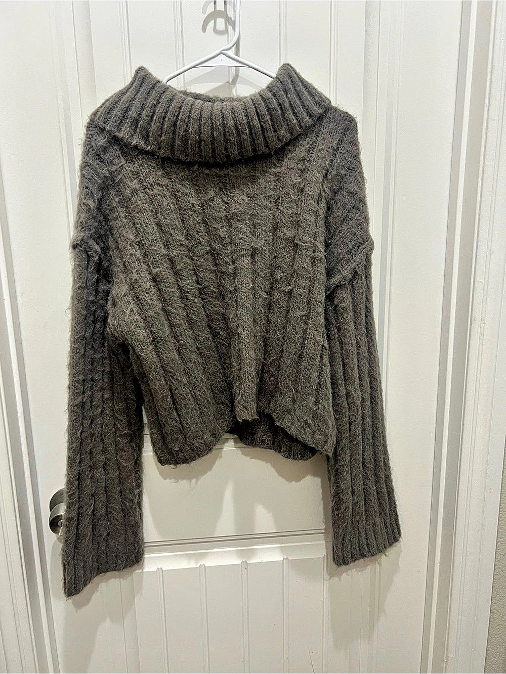 Universal Thread Responsible Style Cowl Neck Sweater in Gray XL NWT